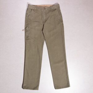 Legendary Outfitters Stretch Canvas Utility Work Pants Green Men's Size 32x32
